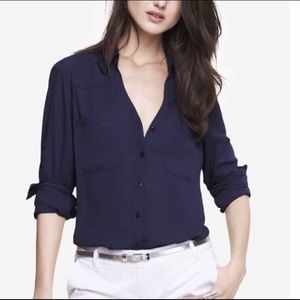 Dark Blue Portofino Express Shirt
